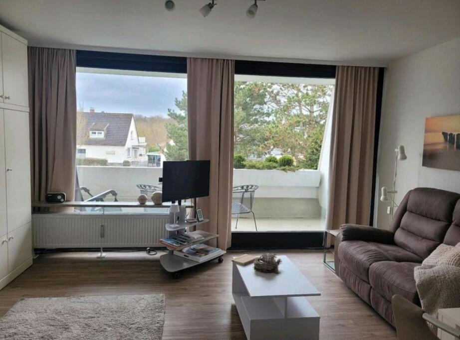 Scharbeutz, 1 Raum Fewo Mit Sonnigem Balkon, Ruhig Und Zentral Lägenhet Exteriör bild