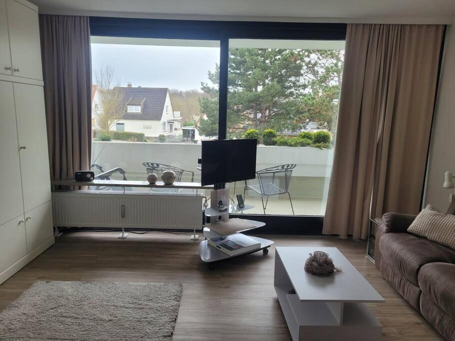 Scharbeutz, 1 Raum Fewo Mit Sonnigem Balkon, Ruhig Und Zentral Lägenhet Exteriör bild
